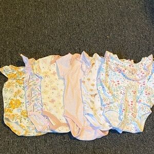 Nicole Miller Floral and Pastel Bodysuits